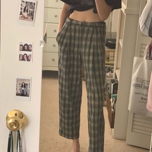 urban outfitters plaid pants